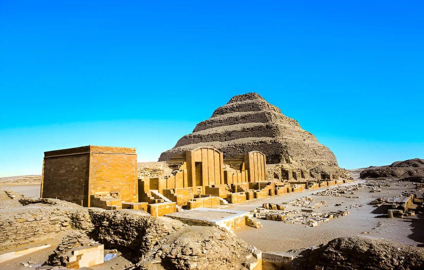 Giza Pyramids, Saqqara And Memphis Day Tour